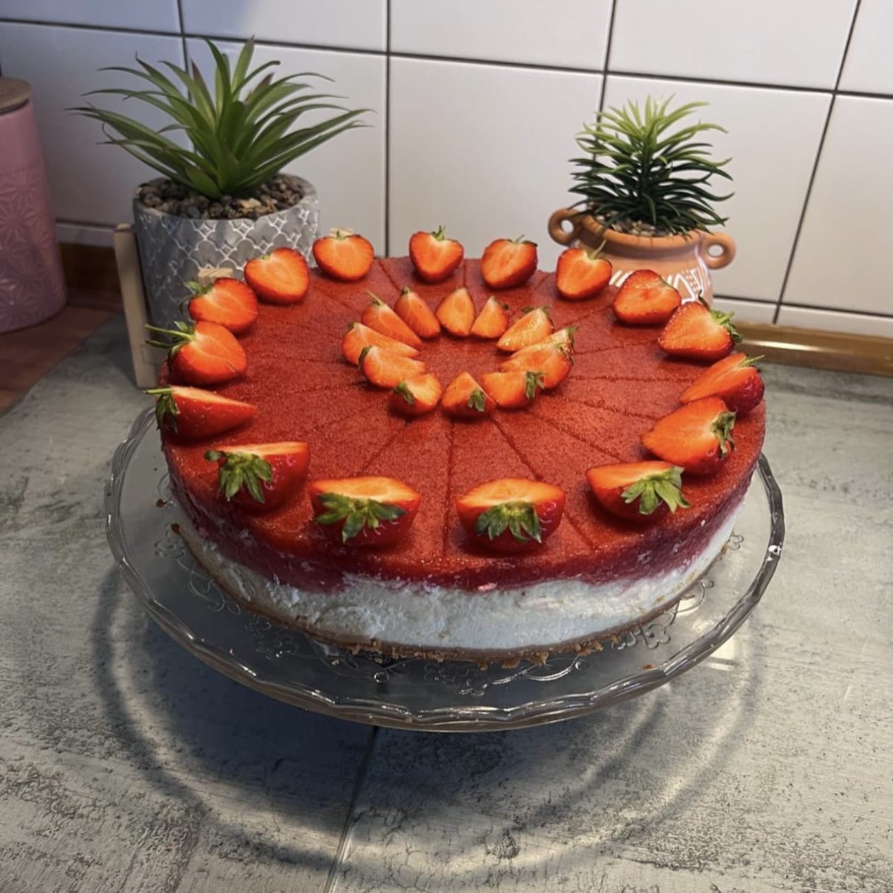 Çilekli Cheesecake