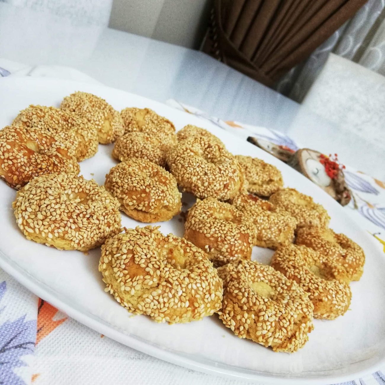 Susamlı Tuzlu Kurabiye
