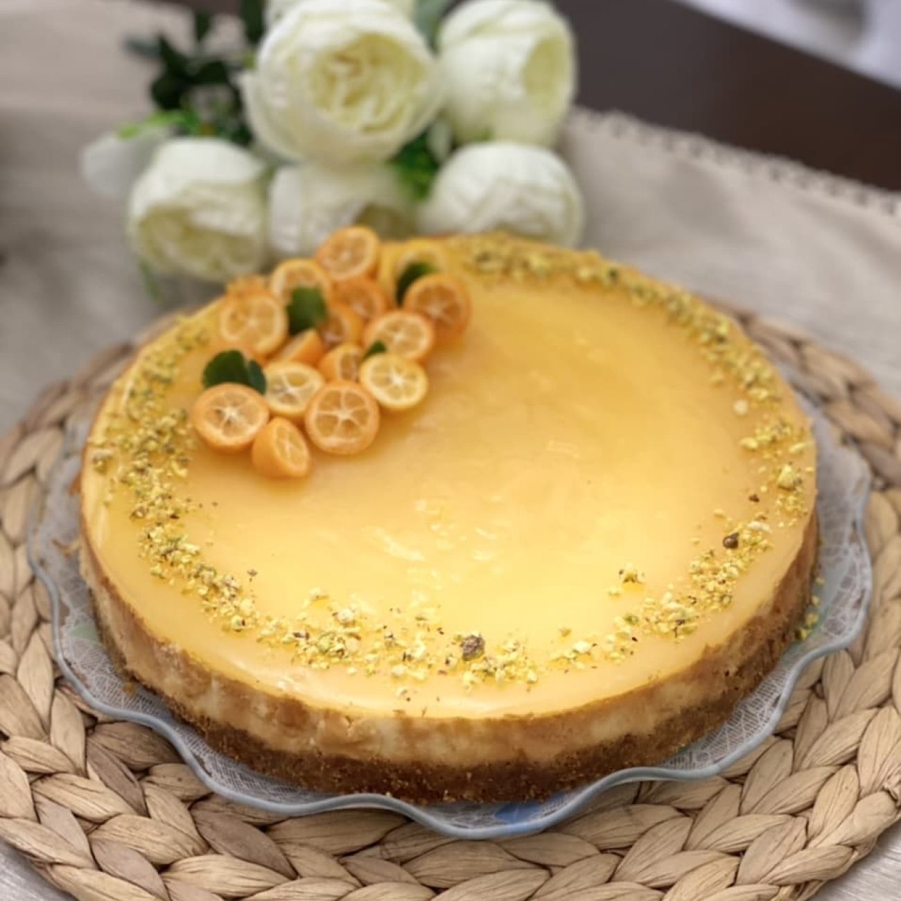 Portakallı Cheesecake