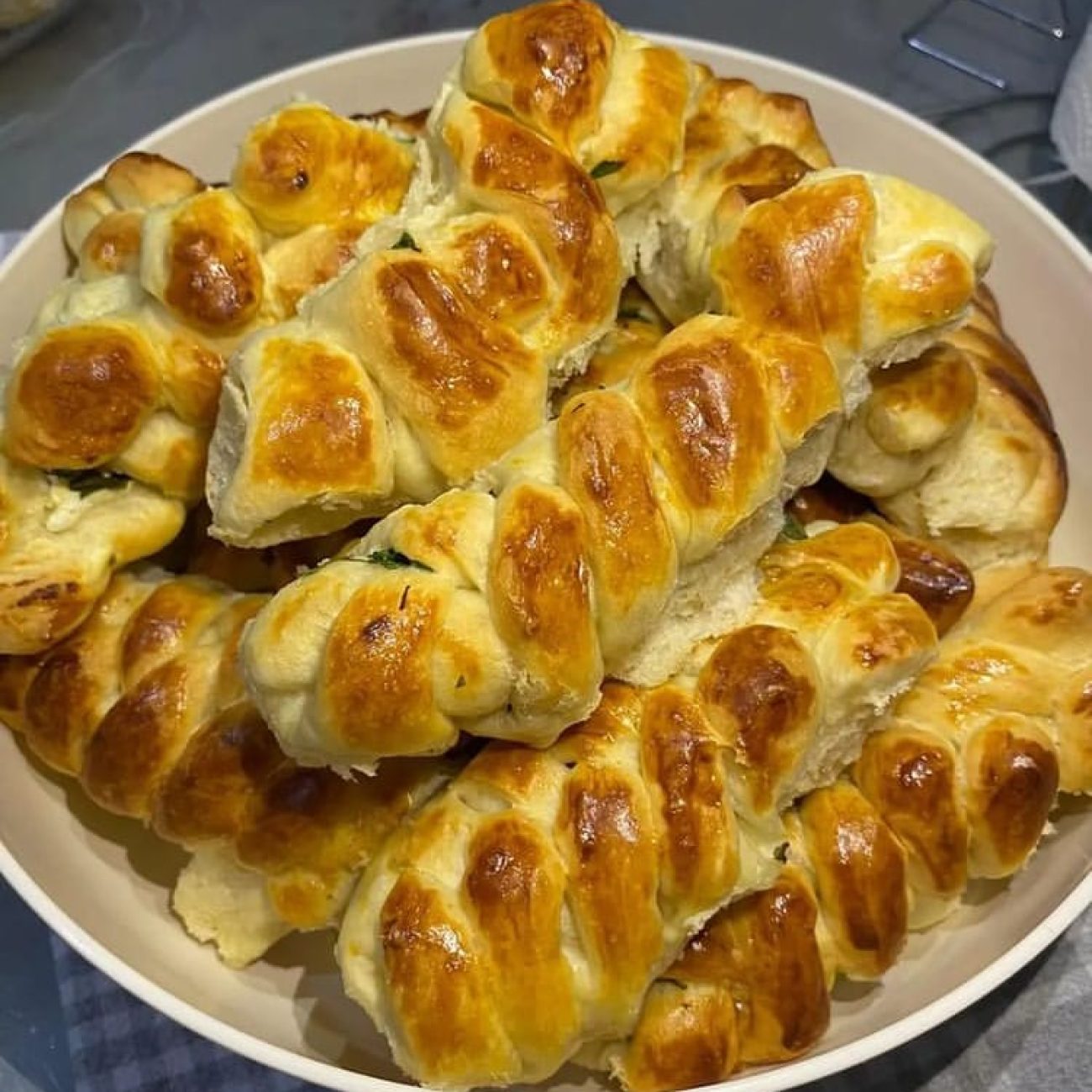 Puf Puf Kabaran Örgü Poğaça