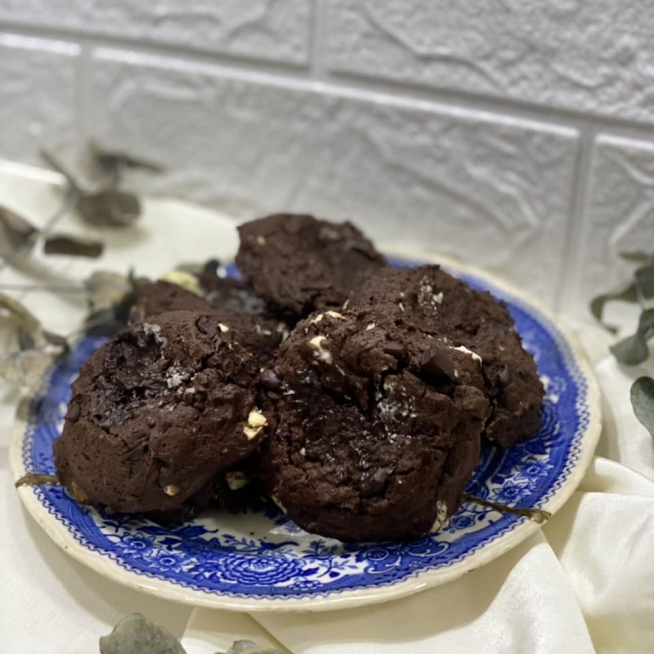 Çikolata Parçacıklı Cookie
