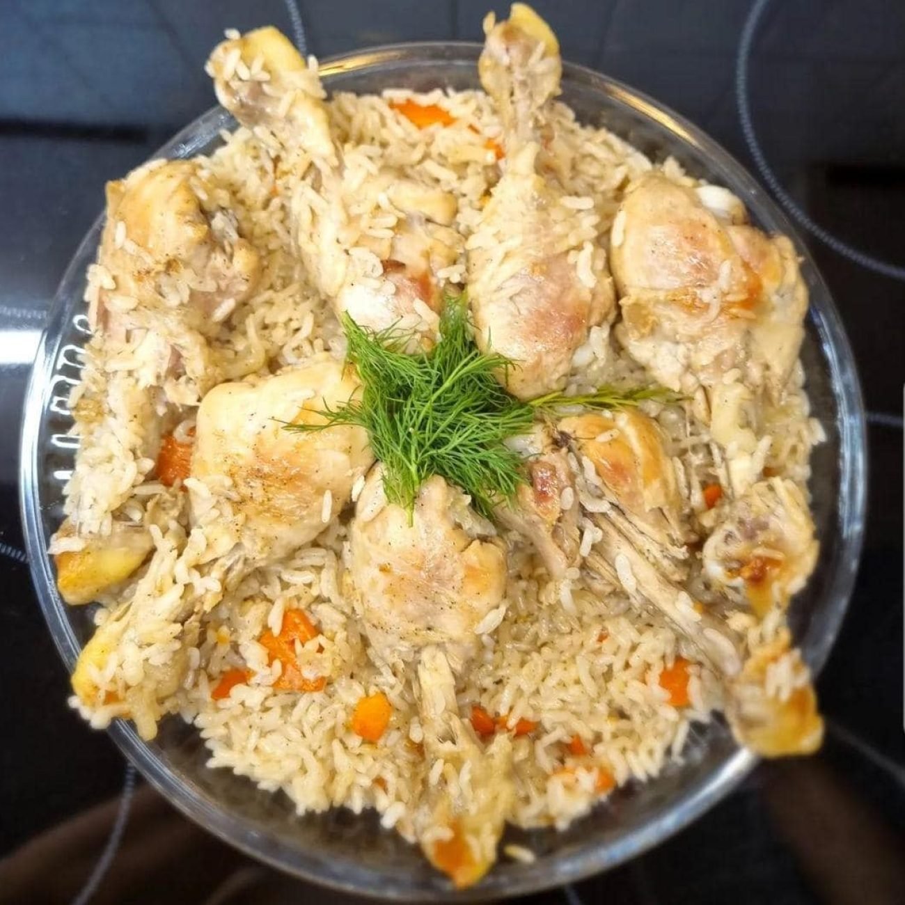 Tavuk Bagetli Pirinç Pilavı