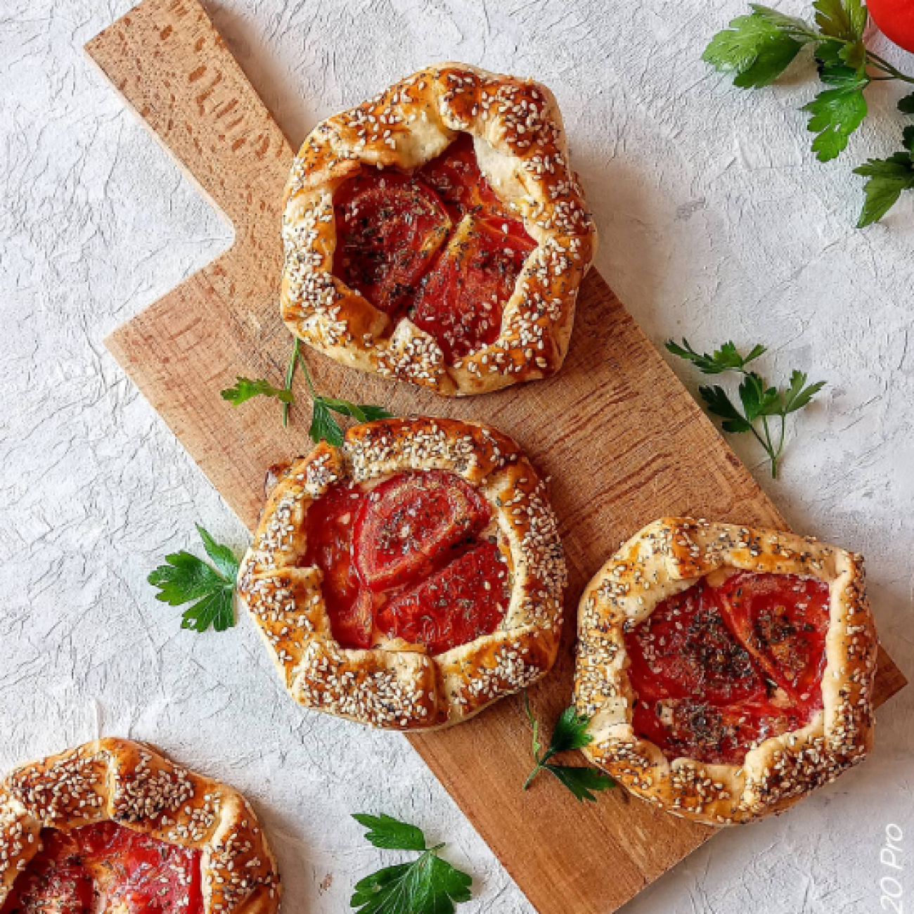 Domatesli Galette
