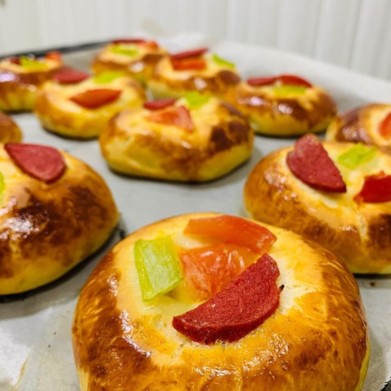 Pastane Usulü Mini Pizza