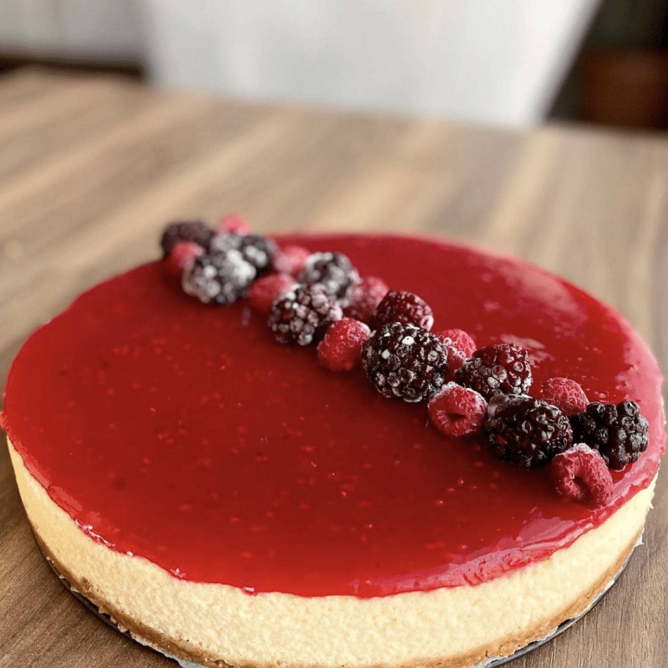 Orman Meyveli Cheesecake