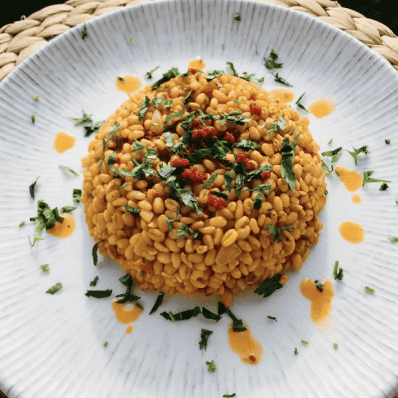 Sebzeli Bulgur Pilavı