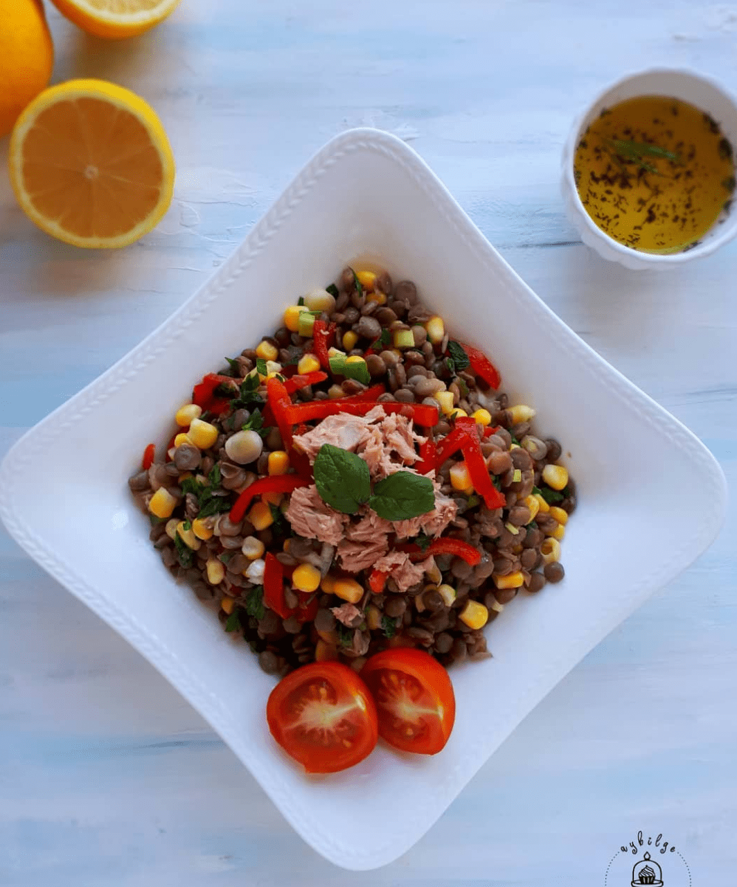 Yeşil Mercimek Salatası