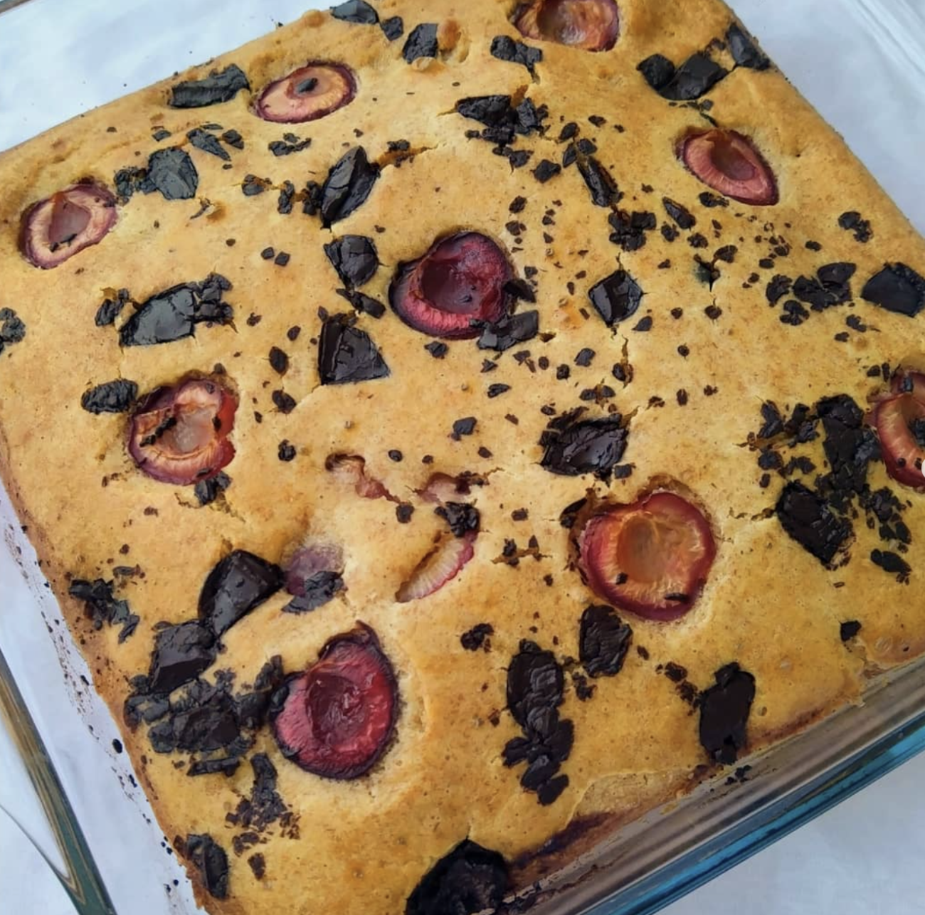 Fit Kirazlı Kek