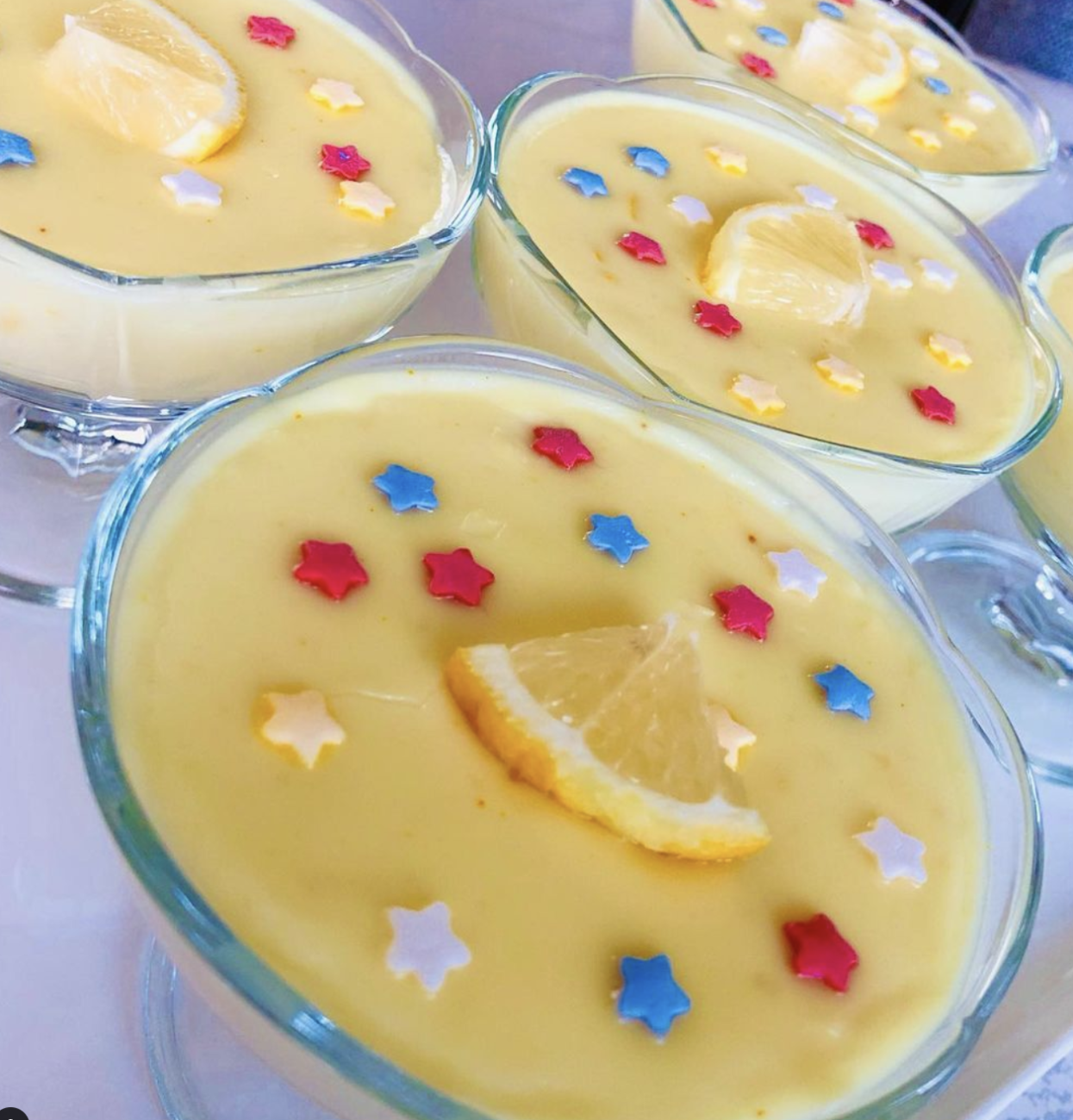 Limonlu Muhallebi