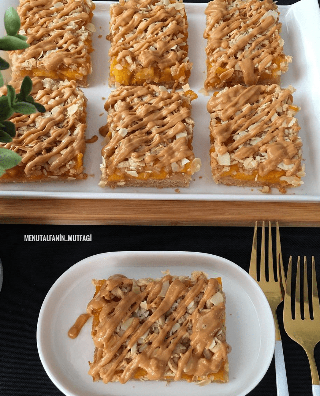 Şeftalili Crumble