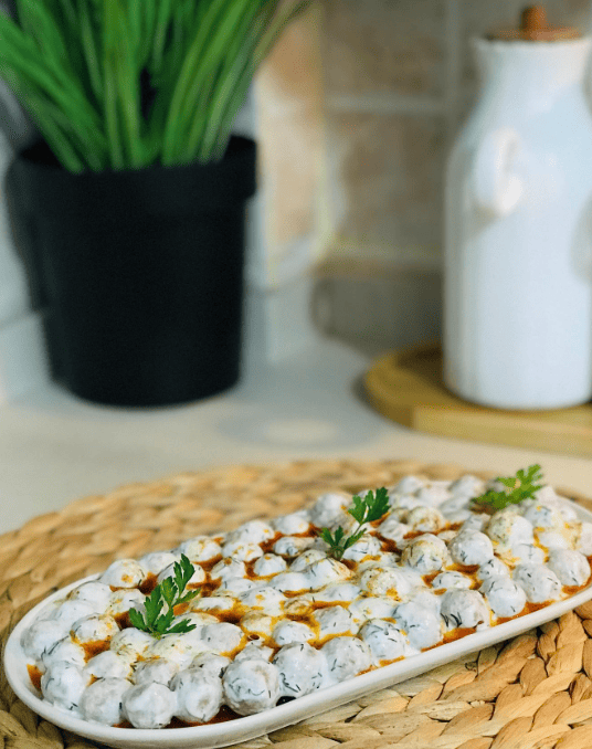 Sarımsaklı Yoğurtlu Bulgur Köftesi